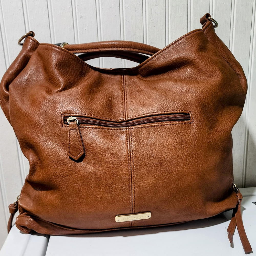 Steve Madden BHarris Hobo Cognac